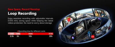 Redtiger VP40 4 Channel 2.5K Dash Cam Dual Sony STARVIS 2 HDR 5.8 Ghz WiFi Parking Monitor Dash Cam - additional view 25