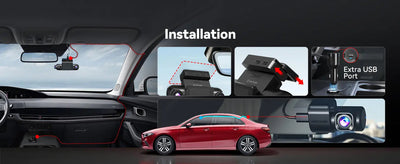Redtiger VP40 4 Channel 2.5K Dash Cam Dual Sony STARVIS 2 HDR 5.8 Ghz WiFi Parking Monitor Dash Cam - additional view 28