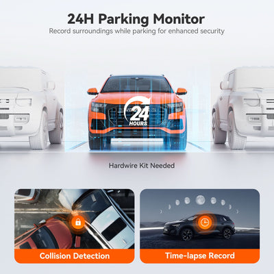 WOLFBOX G850 Pro 4K Wifi ADAS Front and Rear Mirror Dash Cam - additional view 15