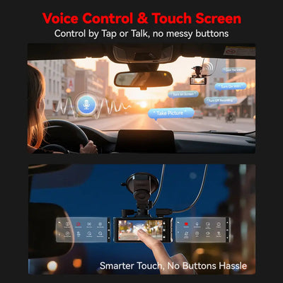 Redtiger F7NT Touch Screen 4K Dual Dash Cam - additional view 11
