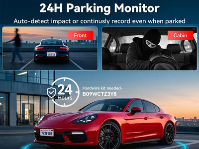 REDTIGER F17 Plus 2.7K 4 Channel Dash Cam