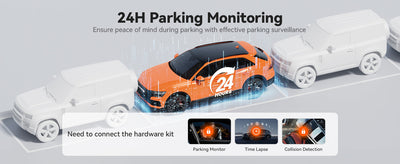 WOLFBOX G850 Pro 4K Wifi ADAS Front and Rear Mirror Dash Cam - additional view 27