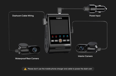 Viofo A229 Pro 4K 3 Channel Dash Cam - additional view 22
