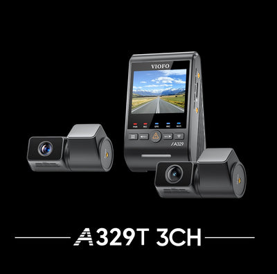 Viofo A329T 4K 3-Channel Dash Cam - Sony STARVIS 2, 4x Optical Zoom, Voice Control, GPS & WiFi 6 - additional view 24
