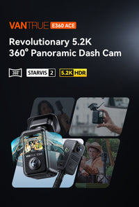 Vantrue E360 Plus 5.2K 585° Panoramic Dash Cam - additional view 8