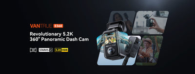 Vantrue E360 Plus 5.2K 585° Panoramic Dash Cam - additional view 9