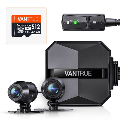 Vantrue F1 + 512GB Card Bundle