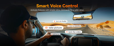 Wolfbox G900 TriPro Cabin Version 3 Channel 4K Rear View Mirror Dash Cam - additional view 23