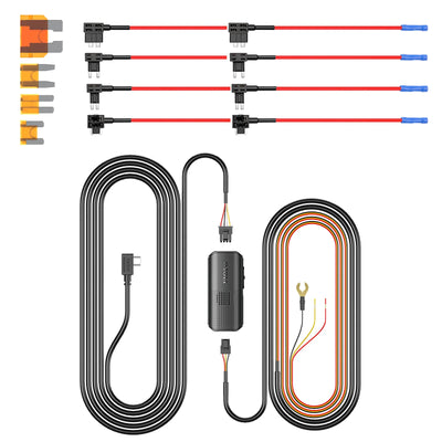 Viofo HK6-F USB-C Hardwire Kit for T330 and T340 w/ 8 pcs Fuse Taps