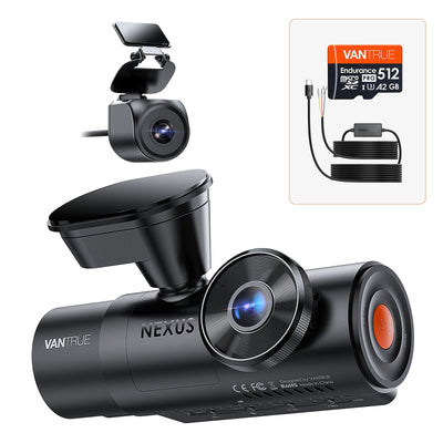 Vantrue N4 Pro S + VP03 Hardwire Kit + 512GB Card Bundle