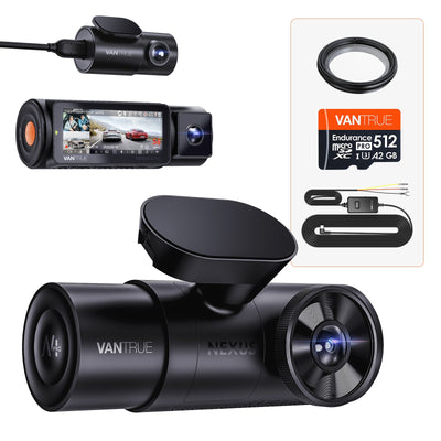 Vantrue N4 Pro + VP05 Hardwire Kit + CPL + 512GB Card Bundle