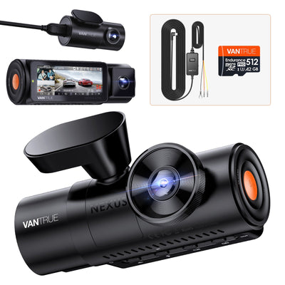 Vantrue N4 Pro + VP05 Hardwire Kit + 512GB Card Bundle