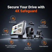 Vantrue Pilot 2 4-Channel Thermal Smart Dash Cam