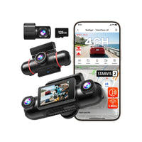 Redtiger VP40 4 Channel 2.5K Dash Cam Dual Sony STARVIS 2 HDR 5.8 Ghz WiFi Parking Monitor Dash Cam