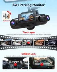 Redtiger VP40 4 Channel 2.5K Dash Cam Dual Sony STARVIS 2 HDR 5.8 Ghz WiFi Parking Monitor Dash Cam - additional view 6