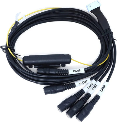 Thinkware Multiplexer Bundle #2 with 2 Side Cameras and 1 Exterior IR Infrared Camera for Up to 5 Channel Recording - additional view 5