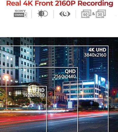 Thinkware U3000 Pro 4K UHD Dash Cam - Sony STARVIS 2, Radar Parking, Cloud & GPS - additional view 3