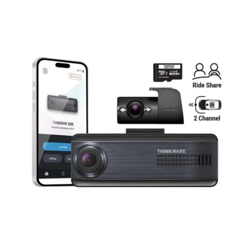 Thinkware Q200 front + interior rideshare bundle