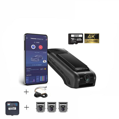 Thinkware U1000 Plus 4K Dash Cam 4-CH Bundle #3