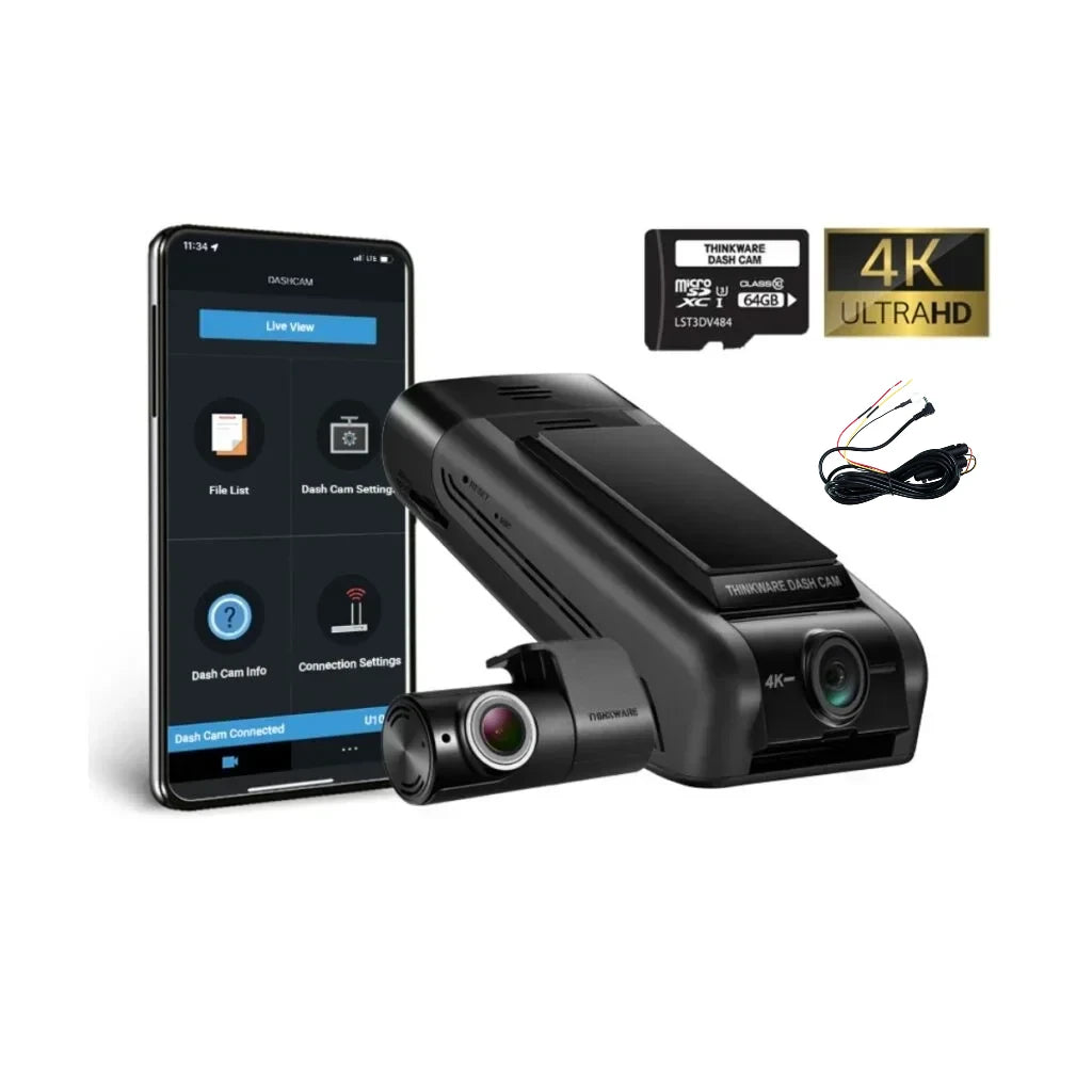 Thinkware U1000 Pro 4K Dual Dash Cam