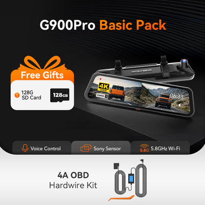 Wolfbox G900 PRO 12 Inch Dual Channel Rear View Mirror 4K Dash Cam - additional view 17