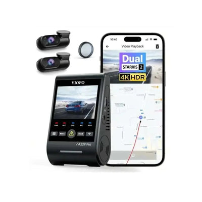 Viofo A229 Pro 4K 3 Channel Dash Cam
