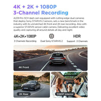 Viofo A229 Pro 4K 3 Channel Dash Cam - additional view 2