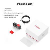 VIOFO RNE800 4K HDR Rear Camera with 6M Cable and Sticker for A229 Ultra Series - additional view 5
