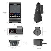 VIOFO A229 Ultra W 3CH Dash Cam 4K Front + 4K Waterproof Rear + 1080P 210° Cabin Camera, Sony STARVIS 2, HDR, GPS, Parking Mode - additional view 5