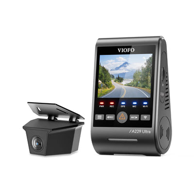Viofo A229 Ultra W 2CH 4K Front & 4K Rear Dash Cam – Sony STARVIS 2 Sensors, IP67 Waterproof, Night Vision, Parking Mode - additional view 4