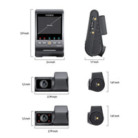 Viofo A329S 4K 3 Channel Dash Cam with 2K Interior & Rear, Sony STARVIS 2 Sensors, HDR Night Vision, Wi‑Fi 6 - additional view 5