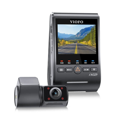 Viofo A329S 2CH IR 4K 60FPS Dash Cam – 4K Front + 2K Fisheye Interior, Sony STARVIS 2, Wi‑Fi 6, GPS, SSD Support - additional view 3