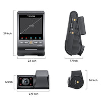 Viofo A329S 2CH IR 4K 60FPS Dash Cam – 4K Front + 2K Fisheye Interior, Sony STARVIS 2, Wi‑Fi 6, GPS, SSD Support - additional view 6