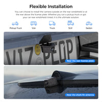 VIOFO RWC400 2K HDR 30FPS IP67 Waterproof Rear Camera Set for A329S/A329T Series - additional view 6