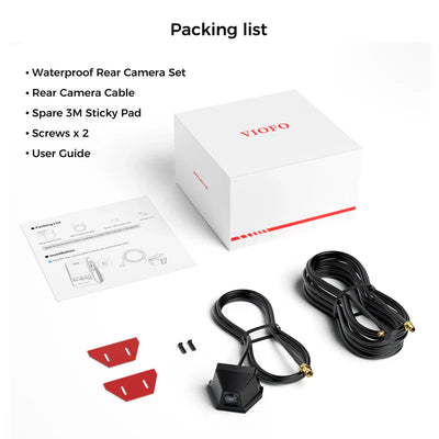 VIOFO RWC400 2K HDR 30FPS IP67 Waterproof Rear Camera Set for A329S/A329T Series - additional view 7