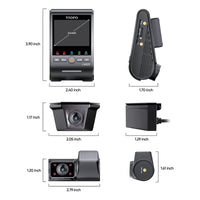 Viofo A329SW 3 Channel Dash Cam – Front 4K 60FPS, 2K Cabin, 2K Rear, Wi‑Fi, Voice Control, Hybrid Parking Surveillance - additional view 5