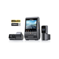 Viofo A329T 4K 3-Channel Dash Cam - Sony STARVIS 2, 4x Optical Zoom, Voice Control, GPS & WiFi 6
