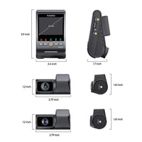 Viofo A329T 4K 3-Channel Dash Cam - Sony STARVIS 2, 4x Optical Zoom, Voice Control, GPS & WiFi 6 - additional view 5