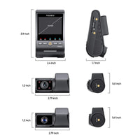 VIOFO A329TC 3 Channel Dash Cam – 4K Front, 2K Telephoto Zoom, 2K Cabin, STARVIS 2, GPS, Parking Mode - additional view 6