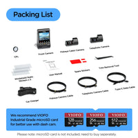 VIOFO A329TC 3 Channel Dash Cam – 4K Front, 2K Telephoto Zoom, 2K Cabin, STARVIS 2, GPS, Parking Mode - additional view 7