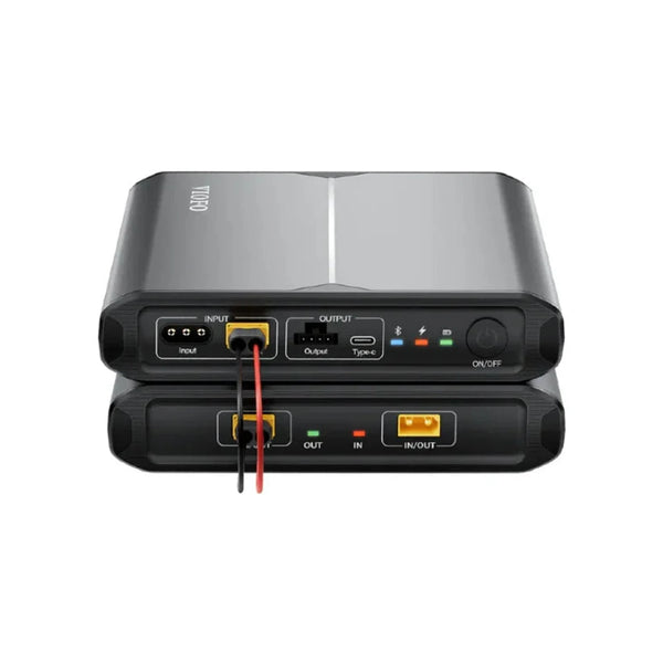 VIOFO BP100 7650mAh High Capacity Dash Cam Battery Pack + Viofo EP100 Expansion Battery for BP100 Battery Pack