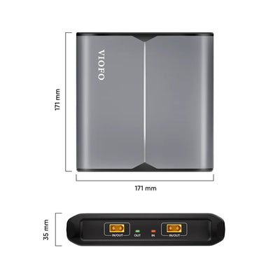 Viofo EP100 Expansion Battery for BP100 Battery Pack, Easy to Expand Capacity for Much Longer Parking Recording - additional view 3