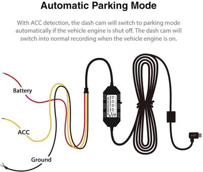 Viofo HK3 ACC Hardwire Kit for A129, A129 Plus, A129 PRO, A129 IR, A119V3 - additional view 6