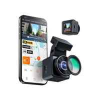 Vantrue E1 Pro 4K Mini Dash Cam, Sony STARVIS 2, PlatePix™, GPS, 5GHz Wi‑Fi, HDR, Voice Control, LTE Ready, 24/7 Parking Mode