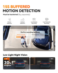 Vantrue E1 Pro 4K Mini Dash Cam, Sony STARVIS 2, PlatePix™, GPS, 5GHz Wi‑Fi, HDR, Voice Control, LTE Ready, 24/7 Parking Mode - additional view 6