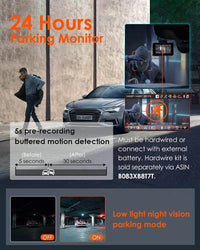 Vantrue E2 2.5K Mini Dual Dash Cam - additional view 5