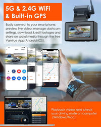 Vantrue E2 2.5K Mini Dual Dash Cam - additional view 8
