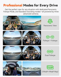 Vantrue E360 Plus 5.2K 585° Panoramic Dash Cam - additional view 2