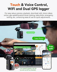 Vantrue E360 Plus 5.2K 585° Panoramic Dash Cam - additional view 6