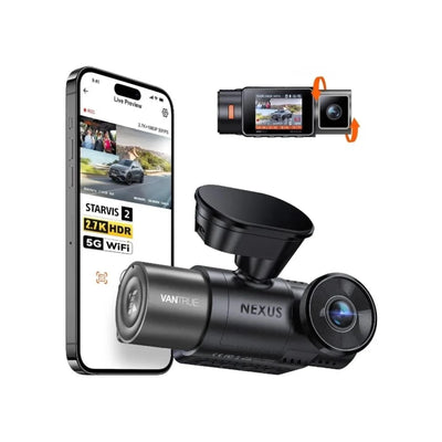 Vantrue N2X 2.7K Front & Interior Dash Cam